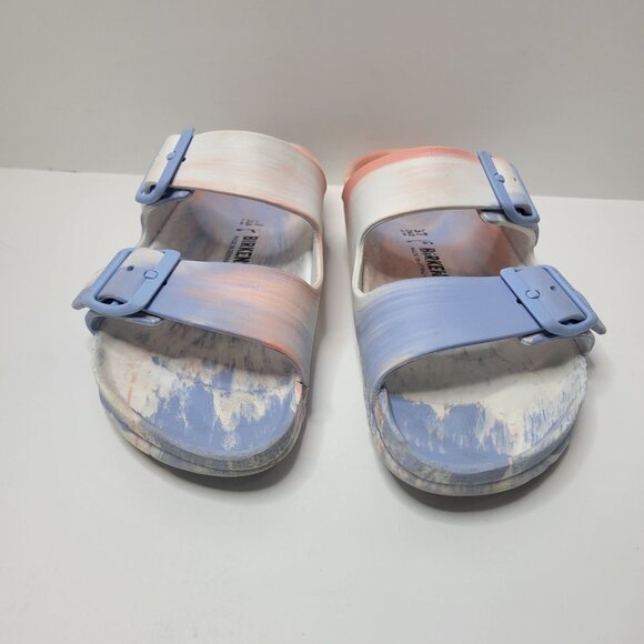 Birkenstock Women's Size 37 (US Size 6) Sandals Arizona Essentials Tie Dye - Picture 3 of 10